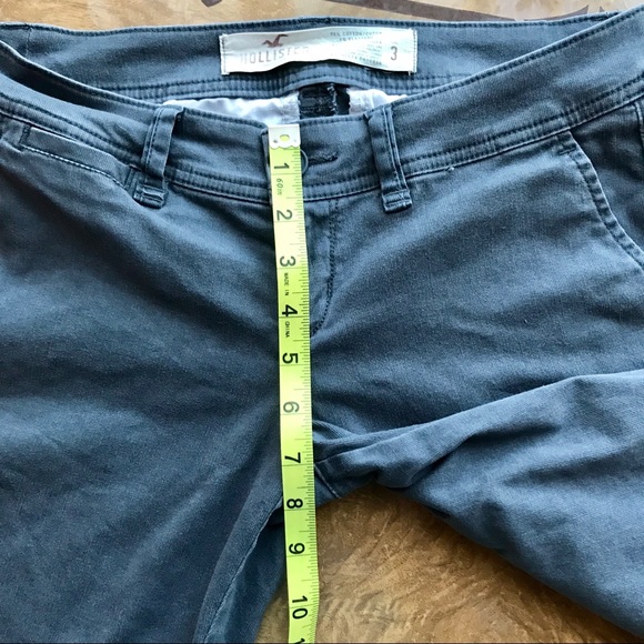 NFS - Hollister Soft Brushed Twill Shorts size 3 🖤 - Picture 5 of 8